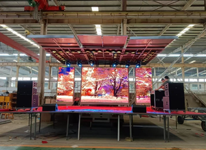 Camion de scène de concert extérieur neuf, personnalisé en usine, Euro 5, manuel, avec transmission 4x2 et écran LED pliable, à vendre - Product Image 4