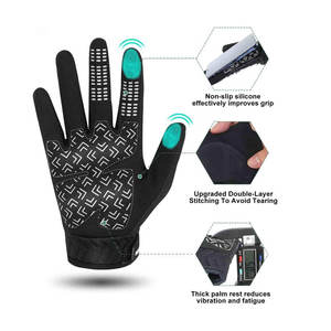 Customizable Men's Motorbike <b>Racing</b> <b>Gloves</b> Windproof Leather Riding <b>Gloves</b> with Logo Design for Outdoor Cycling & <b>Racing</b> - Product Image 6