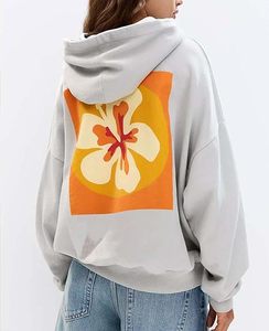 Sudaderas con capucha personalizadas de peso ligero de alta calidad liso pulóver básico de lana sudaderas con capucha de mezcla de algodón Casual en blanco sudaderas con capucha de lana mujeres - Product Image 6