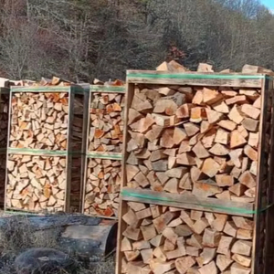 Leña de madera dura de primera calidad, seca en horno, de roble y pino - Product Image 6