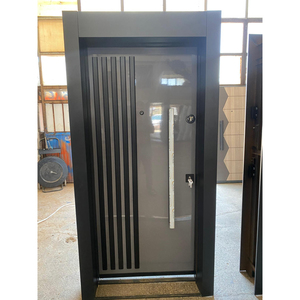 Puertas de acero de alta calidad Villa de lujo y apartamento Entrada frontal Aspecto de piedra - Product Image 1