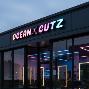 <span class=keywords><strong>Letras</strong></span> LED RGB personalizadas visualmente llamativas, señalización comercial duradera y estable para calles - Product Image 1