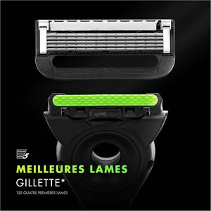 Afeitadora Eléctrica Inalámbrica Impermeable para Hombre, Recortadora de Madera, Carga USB, 1 Mango, 2 Cuchillas de Repuesto, Estuche de Viaje Portátil - Product Image 3