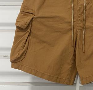 Pantalon cargo décontracté pour homme Short tissé à la mode de coupe régulière 100% coton avec logo à la taille Fabriqué en BD - Product Image 4