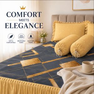 High Quality Microfiber Ruffle Bed <b>Sheet</b> Set 180x200cm Hi-Breath Soft Cooling Quick <b>Dry</b> Bedding Set - Product Image 1