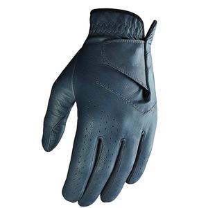 Guantes de golf duraderos de piel y LICRA de primera calidad para hombre, para mano izquierda y derecha, transpirables y antideslizantes, logotipo personalizable - Product Image 6