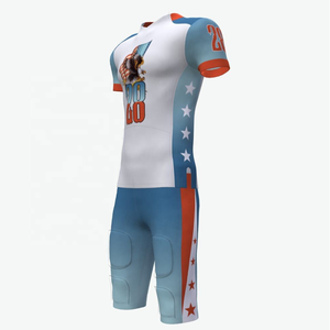 Uniforme de fútbol americano de alta calidad Jersey 3D bordado número Logos Rugby Jerseys personalizado fútbol americano desgaste camisa - Product Image 4