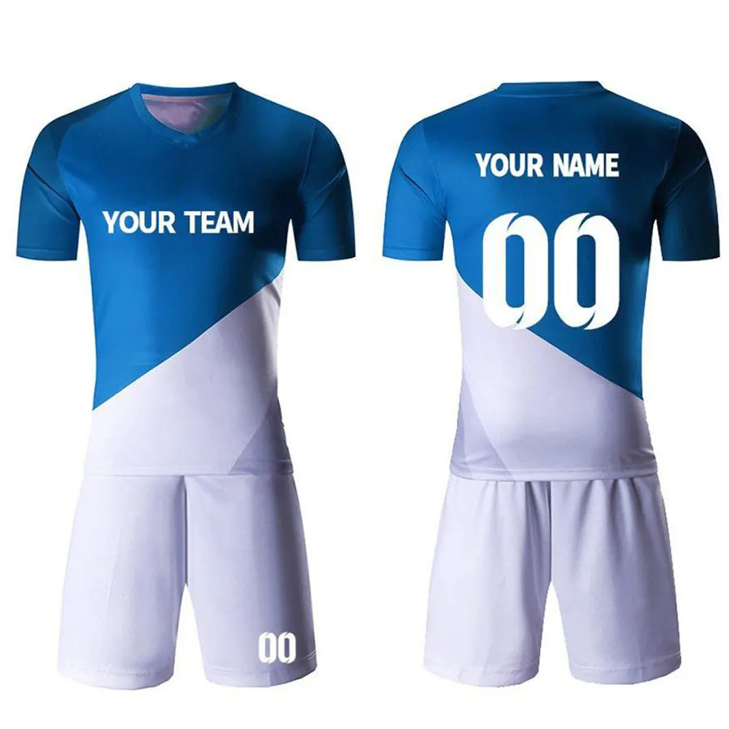 Großhandels preis Top Qualität günstigen Preis Sublimation Fußball uniform Set tragen benutzer definierte Logo Fußball uniform