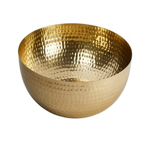 Grand bol de service décoratif en acier inoxydable pour les tables de buffet élégantes et la présentation d'aliments dans la salle à manger à la maison - Product Image 3