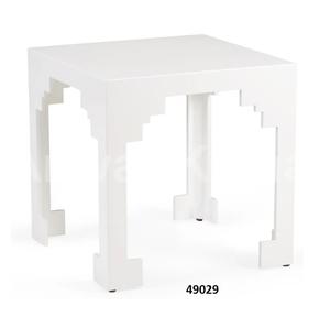 Mesa auxiliar redonda de acero inoxidable sólido plata hecha a mano con pulido a mano Ideal para el hogar y la Oficina - Product Image 3