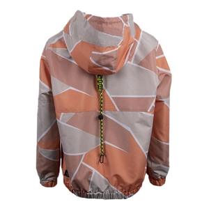 Sweat à capuche coupe-vent à demi fermeture éclair, poche avant de haute qualité, nylon/polyester, printemps personnalisé, imperméable et écologique - Product Image 6