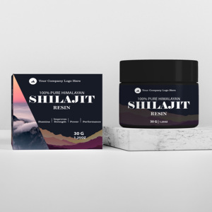 Himalayan Wild <b>Shilajit</b> <b>Resin</b> Herbal Extract 100% Pure Premium Grade in Bulk for Custom Supplement Manufacturing - Product Image 2