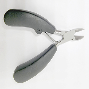Professional High Quality Source of Surgical Stainless Steel Nail Cutter Sharp Blade Tip <b>Plastic</b> Handle Grip for Finger Toe Use - Product Image 6