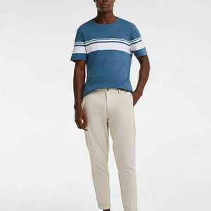 เสื้อยืดผู้ชายผ้าฝ้าย100% โอเวอร์ไซส์สีทึบน้ำหนักออกแบบได้ตามที่ต้องการสำหรับ300gsm - Product Image 6