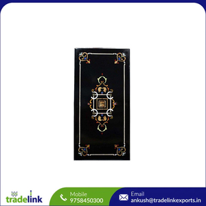 Inlay thiết kế đá cẩm thạch bàn ăn với <span class=keywords><strong>Lapis</strong></span> <span class=keywords><strong>Lazuli</strong></span> Đá quý Inlay cho đồ nội thất nhà - Product Image 6