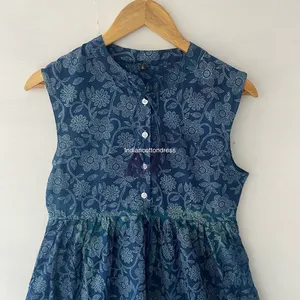 Robes d'été pour femmes, tendance, en tissu de coton léger, coupe confortable, élégantes et décontractées, parfaites pour les journées ensoleillées et les sorties - Product Image 2