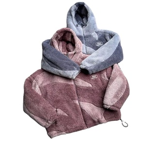 Winter Essential High quality <b>Sherpa</b> <b>Hoodie</b> for women zip up <b>hoodie</b> Customizable embroidery soft <b>sherpa</b> pull-over for Women - Product Image 1