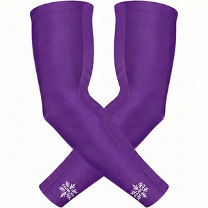 Manchons de compression sportifs respirants et anti-humidité pour le basketball et le cyclisme, personnalisables avec logo, vente en gros, directement de l'usine - Product Image 2