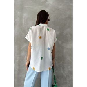 Blusas y Camisas Bordadas con Estampados para Mujer, Venta al Por Mayor, Marca Topshow - Product Image 1