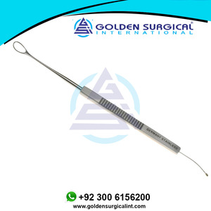 Branquias oftálmicas Welsh Lens Loop y sonda muy delgadas con instrumentos de microcirugía de dentado Ocular Muscle Loop - Product Image 5