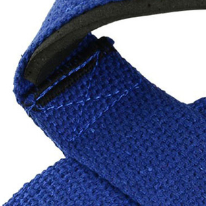 Sangles de poignet de levage en coton robuste de haute qualité pour salle de sport de luxe Sangles de poignet en néoprène avec logo personnalisé Top tendance - Product Image 5