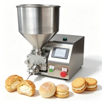 Machine à déposer automatiquement les gâteaux de petite taille pour usage commercial, 13L, en acier inoxydable, pour le remplissage de crème et la décoration de cupcakes