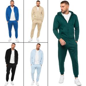 Mens Fleece Tracksuit Casual Hooded Zip Gym <b>Hoodie</b> Jogger Sportswear Set Street Wear Sweatsuits Jogging Tracksuits RRI-MTS-11 - Product Image 6