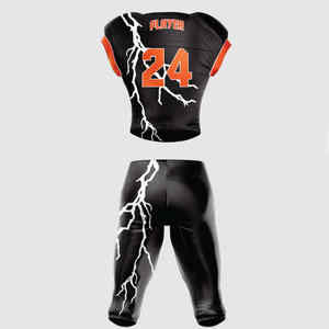 Venta al por mayor sublimación personalizar camiseta de fútbol americano | Uniforme de fútbol americano para conjuntos de equipos - Product Image 2