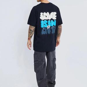 Street Wear Hombres Puff Impresión Camisetas de alta calidad 3D Última moda Precio al por mayor Puff Imprimir Camisetas para Unisex - Product Image 3