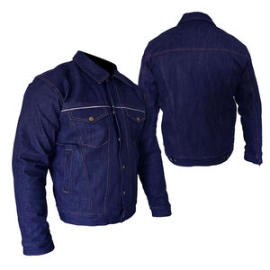 Vestes en jean pour hommes, vêtements de mode OEM, vêtements d'extérieur décontractés, coupe slim, vestes en jean à vendre à prix avantageux - Product Image 3