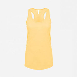 Camisetas sin mangas casuales transpirables de secado rápido para mujer con logo personalizado frontal, de poliéster/algodón, cuello redondo, para gimnasio, venta al por mayor de verano - Product Image 3