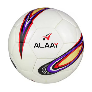 Alaay Ballon de football supérieur Taille 4/5 PU épaissi thermocollé OEM Logo Design Fabricant Vente en gros directe pour les allumettes - Product Image 1