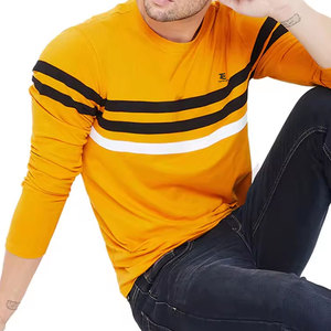 Camiseta de Manga Larga con Logotipo Personalizado de Último Diseño para Hombre, Poliéster y Algodón, Ligera, Holgada - Product Image 5