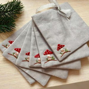 Posavasos único de algodón, bebidas absorbentes, regalos de inauguración de la casa de cumpleaños, decoración de mesa de salón de granja OEM - Product Image 3