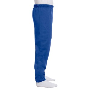 Pantalones Deportivos Casuales de Invierno para Hombre, Marca Nisar Sons Industry, Talla Mediana, 100% Algodón, con Cordón Ajustable, Color Azul - Product Image 2