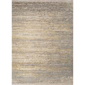 Alfombra Rectangular de Lana Afgana Tejida a Mano con Diseño Boho de Rayas Color Marfil para Decoración del Hogar, Ideal para Pasillos y Salas de Estar - Product Image 1