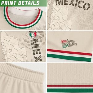 Camiseta de Fútbol de México para Niños, Jersey de México para Niños, Camisetas de Fútbol Mexicanas para Niños, Jerseys Mexicanos para Niños - Product Image 5