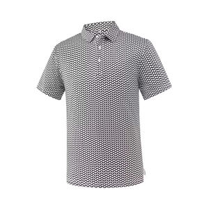 Camiseta de Polo de Golf Personalizada Nueva a Bajo Precio, Camiseta de Polo de Golf de Manga Corta de Poliéster para Hombre, Tallas Grandes - Product Image 1