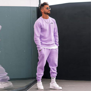 Survêtement 100% coton, survêtement décontracté, ensemble vêtements de sport, survêtements pour hommes, survêtements, ensemble 2 pièces, vente en gros - Product Image 1