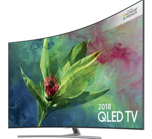 Offres prêtes à être expédiées QE55Q8CNATXXU Téléviseur QLED incurvé intelligent 4K Ultra HD HDR 55 pouces - Product Image 1