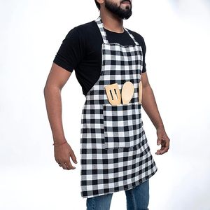Best Selling Ethically Made Organic Cotton Classic Breathable <b>Apron</b> Set Lightweight Long-Lasting 1-4 Pockets for Indoor Outdoor - Product Image 3