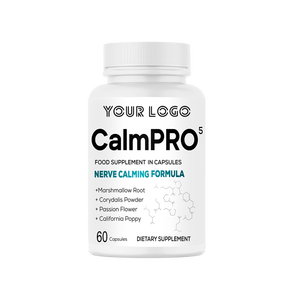 Suplementos Relajantes al por Mayor, Cápsulas CalmPRO con Raíz de Malvavisco y Flor de la Pasión, Apoyan el Sistema Nervioso y el Equilibrio del Estado de Ánimo - Product Image 4