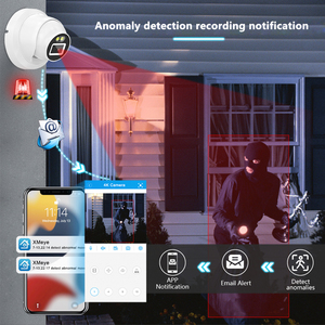 8MP 4k Kim Loại Nhà ở Dome <span class=keywords><strong>Camera</strong></span> <span class=keywords><strong>IP</strong></span> máy ảnh Xmeye <span class=keywords><strong>IP</strong></span> PoE <span class=keywords><strong>Camera</strong></span> an ninh Hệ thống CCTV ngoài trời nhà nhận dạng khuôn mặt bé màn hình - Product Image 2