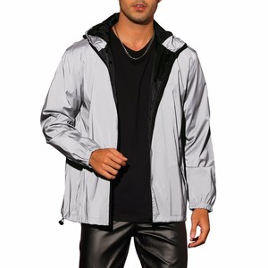 Chaqueta reflectante personalizada para hombre de moda 2025, ropa de invierno transpirable, chaqueta reflectante para hombre - Product Image 5