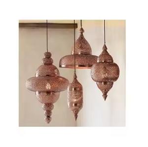 New Arrival Bulk <b>T</b> <b>Light</b> Hanging Lamp for Home and Wedding Restaurant Decoration in Antique Finishing - Product Image 5