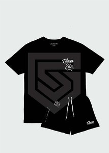 2025 New Arrival High Quality T-shirt and Shorts Set Cotton Unisex Logo High Street Casual Summer Shirt and Shorts - Product Image 5