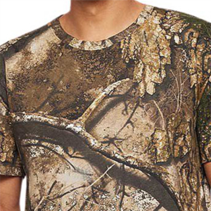 เสื้อยืดกีฬาแขนสั้นแนวสตรีทแฟชั่นลำลองพิมพ์โลโก้ออกแบบได้ตามต้องการสำหรับฤดูร้อน - Product Image 4