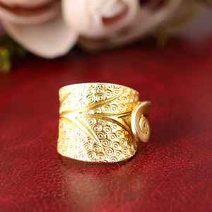 Vintage Wide Band Men's <b>Ring</b> Finger <b>Ring</b> Retro Hiphop Punk Jewelry Minimalist Fashion <b>Open</b> Metal <b>Ring</b> - Product Image 1