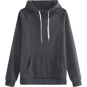 ชุดวอร์มผู้หญิงไซส์ใหญ่แบบสวมหัว ปี 2026 ผ้าฝ้ายฟลีซ 100% รับสกรีนโลโก้ ลายเรียบ สไตล์ลำลอง สำหรับฤดูหนาว - Product Image 2