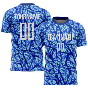 Camisetas de Fútbol Personalizadas, Transpirables, Ligeras, de Secado Rápido, Impresión por Sublimación, Tecnología de Corte Automatizado, para Clubes y Equipos, 100% - Product Image 3